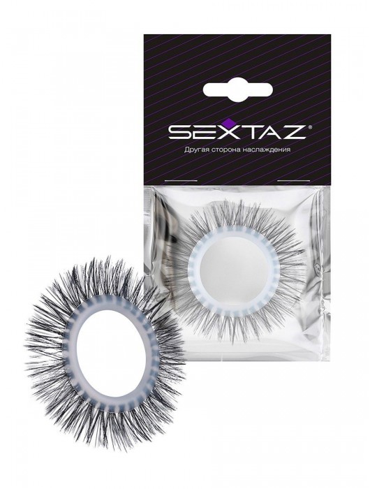 Круглое эрекционное кольцо с длинными «ресничками» - Sextaz - в Химках купить с доставкой