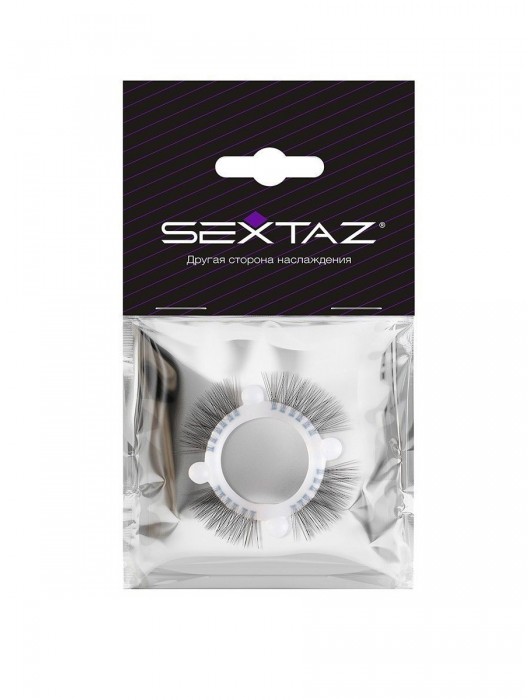 Эластичное кольцо с «ресничками» и 4 шариками - Sextaz - в Химках купить с доставкой