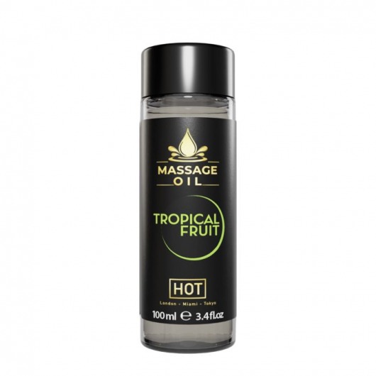 Массажное масло c ароматом тропических фруктов Massage Oil - 100 мл. - HOT - купить с доставкой в Химках