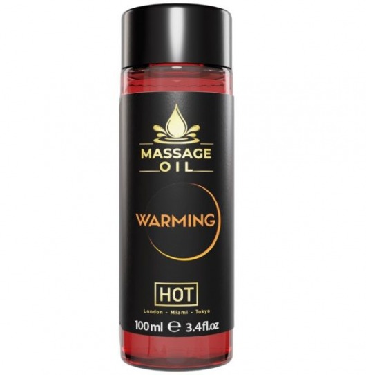 Массажное масло с согревающим эффектом Massage Oil Warming - 100 мл. - HOT - купить с доставкой в Химках