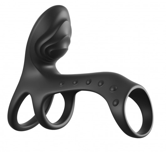 Черная насадка на пенис Ultimate Couples Cage Pro - Pipedream - в Химках купить с доставкой
