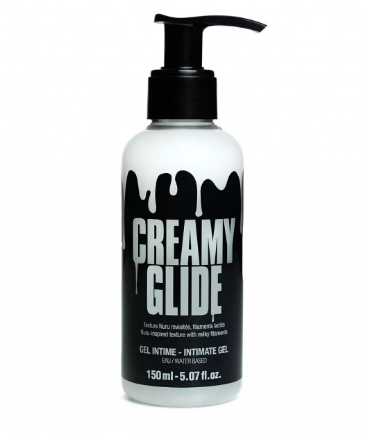 Лубрикант на водной основе Creamy Glide с консистенцией спермы - 150 мл. - Strap-on-me - купить с доставкой в Химках