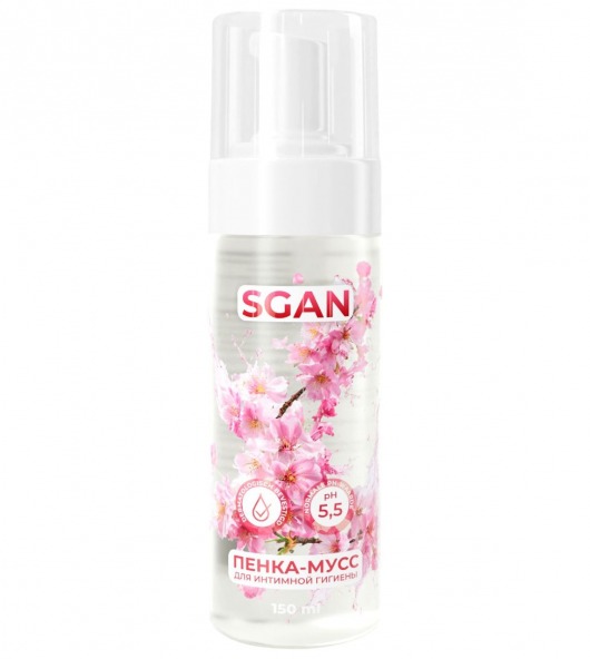 Пенка-мусс для интимной гигиены SGAN с пребиотиками - 150 мл. - SGAN - купить с доставкой в Химках
