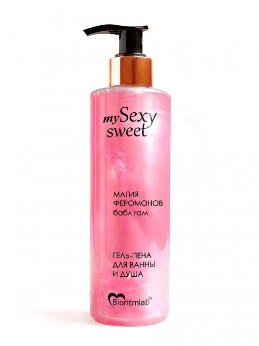 Гель-пена для ванны и душа Sexy Sweet с феромонами и ароматом бабл-гам - 200 мл. -  - Магазин феромонов в Химках