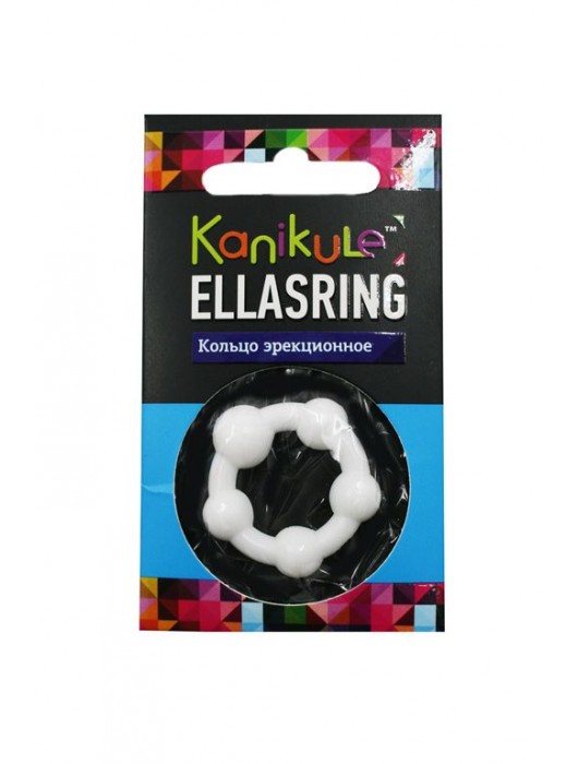 Цветное эрекционное кольцо с шариками Ellasring - Sitabella - в Химках купить с доставкой