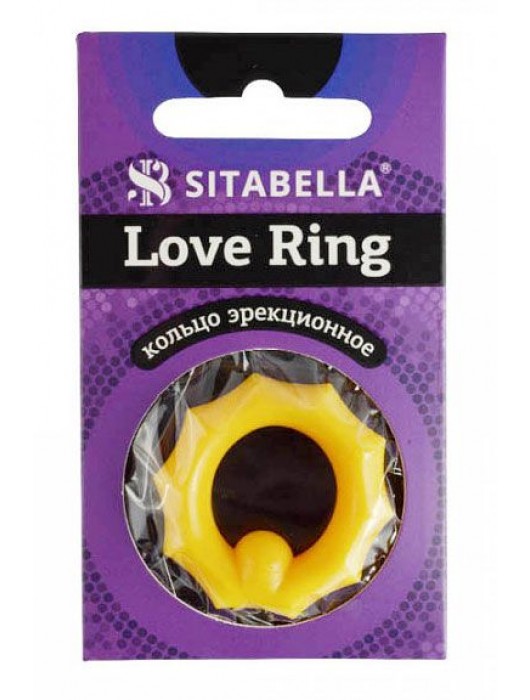 Цветное эрекционное кольцо Love Ring - Sitabella - в Химках купить с доставкой