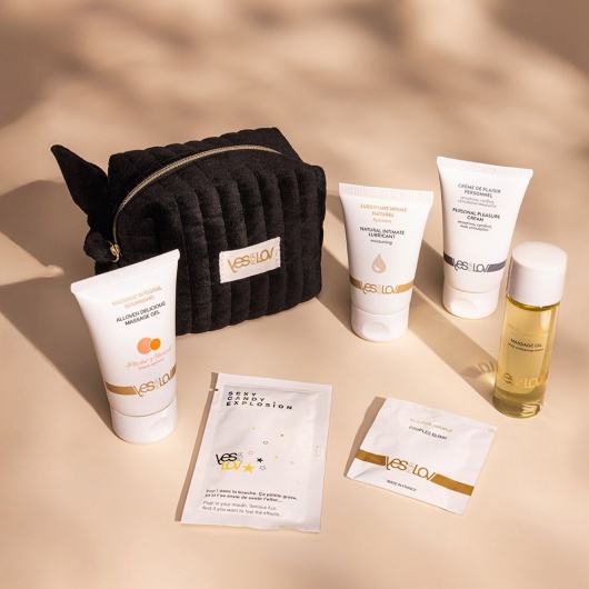 Набор YESforLOV La Trousse Enchantée в черной косметичке - YESforLOV - купить с доставкой в Химках