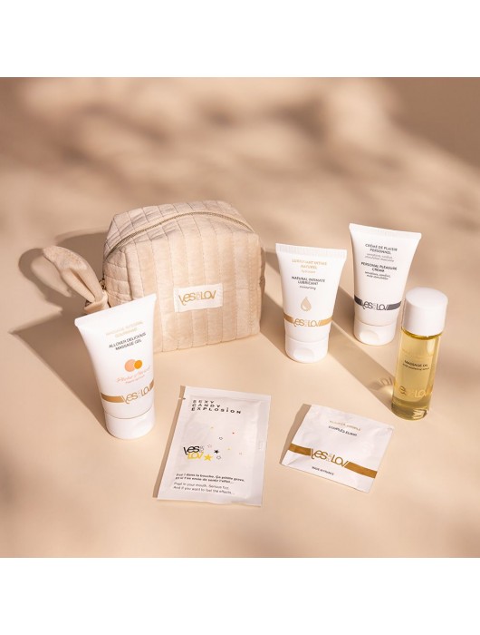 Набор YESforLOV La Trousse Enchantée в бежевой косметичке - YESforLOV - купить с доставкой в Химках