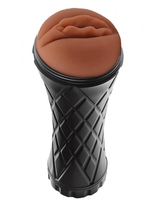 Коричневый мастурбатор-вагина Marly - Dream Toys - в Химках купить с доставкой