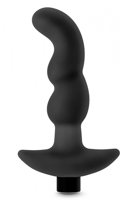 Черный вибромассажер простаты Prostate Massager 03 - 15,2 см. - Blush Novelties - в Химках купить с доставкой
