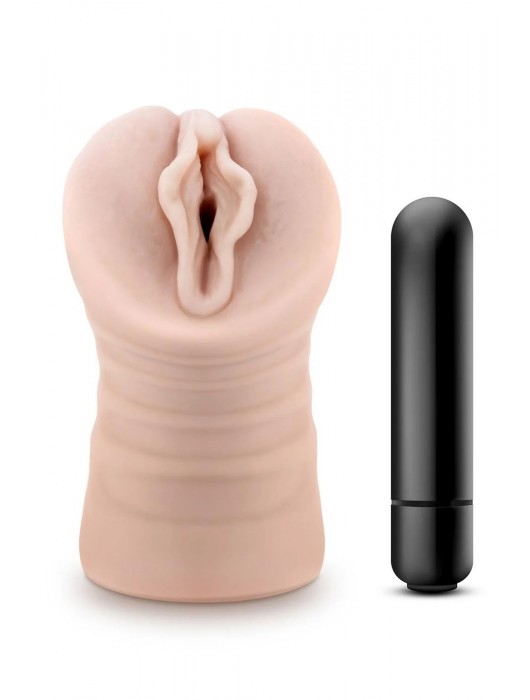 Телесный мастурбатор-вагина Destini - Blush Novelties - в Химках купить с доставкой