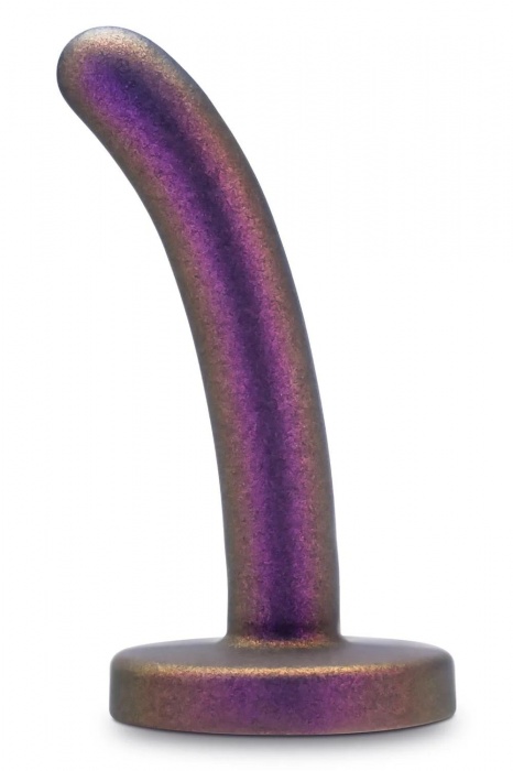 Фиолетовая насадка с гладкой поверхностью Surrender 4.75 Inch Beginner Pegging Dildo - 12 см. - Blush Novelties - купить с доставкой в Химках