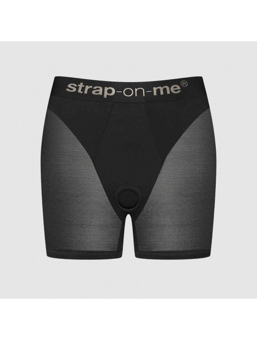 Трусики-шорты для фиксации насадок Strap-on-me Harness Lingerie Halo - size S - Strap-on-me - купить с доставкой в Химках