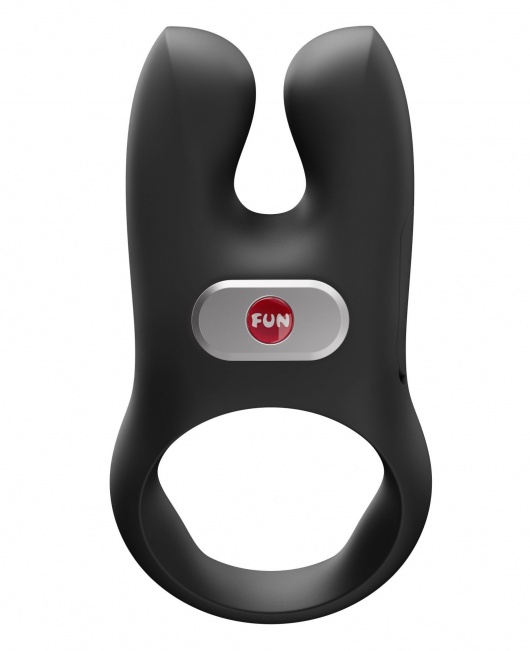 Черное эрекционное виброкольцо Nos - Fun Factory - в Химках купить с доставкой