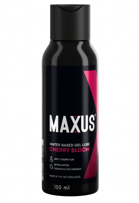 Лубрикант на водной основе MAXUS Cherry Bloom - 100 мл. - Maxus - купить с доставкой в Химках