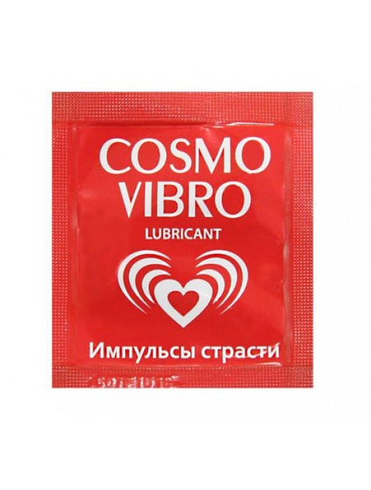 Пробник женского стимулирующего лубриканта на силиконовой основе Cosmo Vibro - 3 гр. - Биоритм - купить с доставкой в Химках
