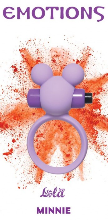 Сиреневое эрекционное виброколечко Emotions Minnie - Lola Games - в Химках купить с доставкой
