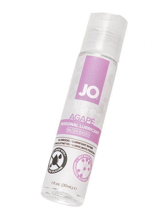 Лубрикант на водной основе для женщин JO AGAPE ORIGINAL - 30 мл. - System JO - купить с доставкой в Химках