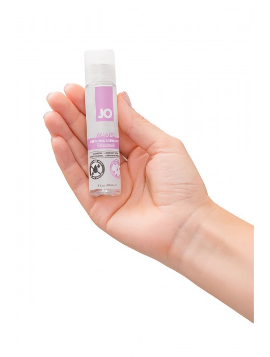 Лубрикант на водной основе для женщин JO AGAPE ORIGINAL - 30 мл. - System JO - купить с доставкой в Химках