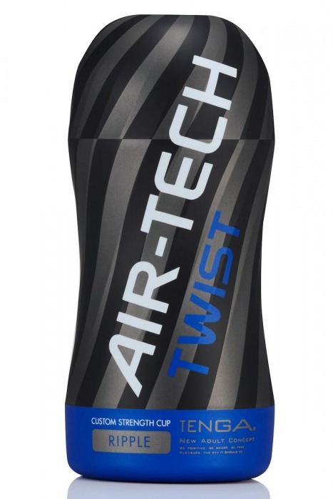 Мастурбатор с регулируемой плотностью обхвата Custom Strength CUP Twist Ripple - Tenga - в Химках купить с доставкой