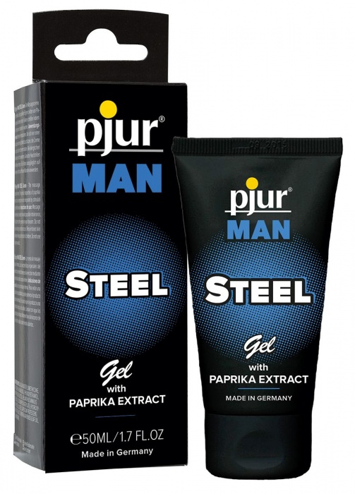 Эрекционный гель для пениса pjur MAN Steel Gel - 50 мл. - Pjur - купить с доставкой в Химках