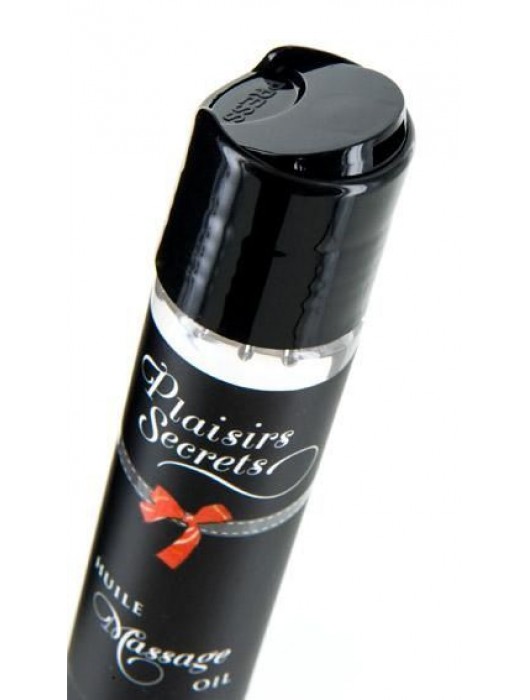 Массажное масло с ароматом кокоса Huile de Massage Gourmande Coco - 59 мл. - Plaisir Secret - купить с доставкой в Химках