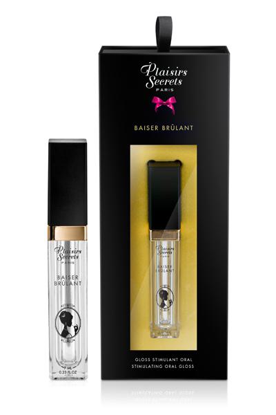 Стимулирующий блеск для губ Baiser Brulant Gloss Plaisirs Secrets - 7 мл. - Plaisir Secret - купить с доставкой в Химках