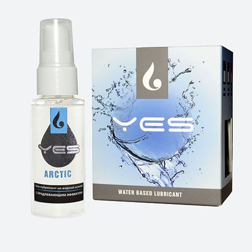 Интимный гель-лубрикант Yes Arctic с продлевающим эффектом - 30 мл. - Sitabella - купить с доставкой в Химках