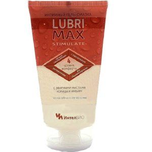 Возбуждающий интимный гель-смазка на водной основе Lubrimax Stimulate - 150 мл. - ИнтелБИО - купить с доставкой в Химках