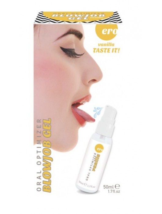 Увлажняющий гель для орального секса с ароматом ванили - 50 мл. - Ero - купить с доставкой в Химках