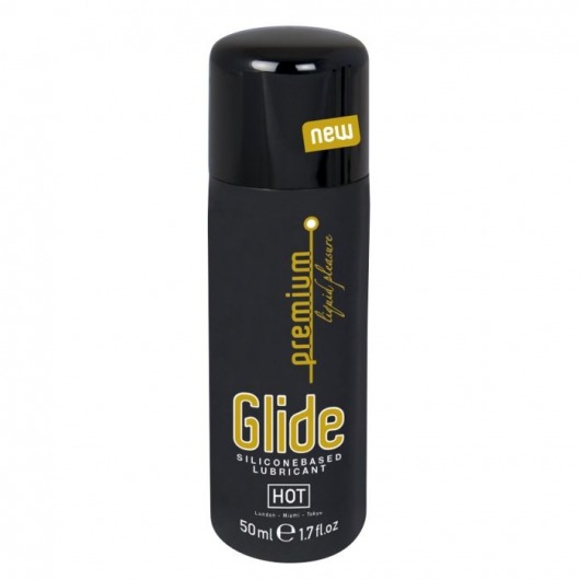 Интимный гель на силиконовой основе Premium Glide - 50 мл. - HOT - купить с доставкой в Химках