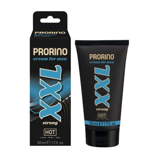 Интимный крем для мужчин Prorino XXL - 50 мл. - Ero - купить с доставкой в Химках