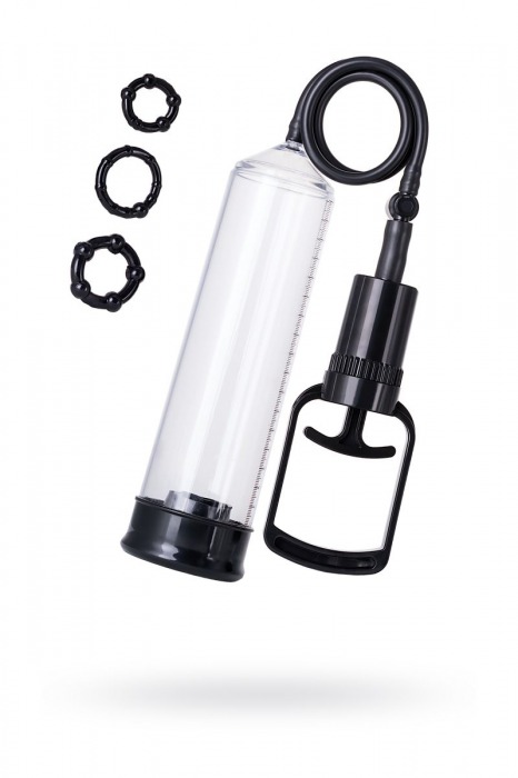 Вакуумная помпа A-toys с уплотнителем и эрекционными кольцами - A-toys - в Химках купить с доставкой