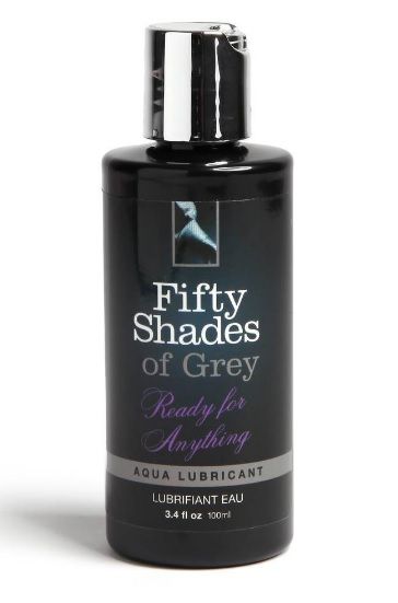 Лубрикант на водной основе Ready for Anything Aqua Lubricant - 100 мл. - Fifty Shades of Grey - купить с доставкой в Химках