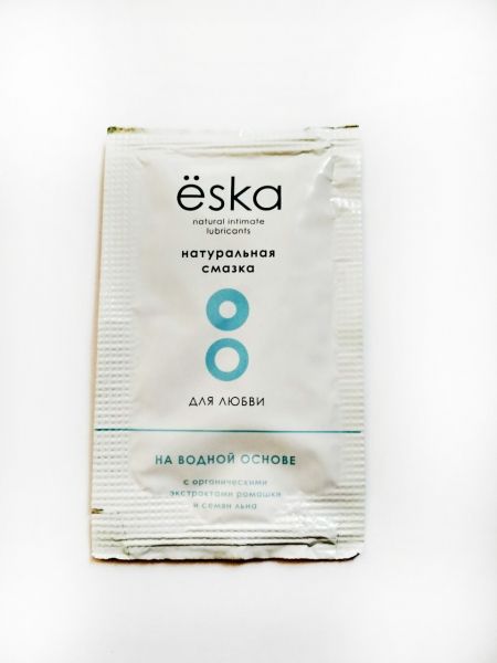 Натуральный лубрикант на водной основе Ёska - 7 мл. - Eska - купить с доставкой в Химках