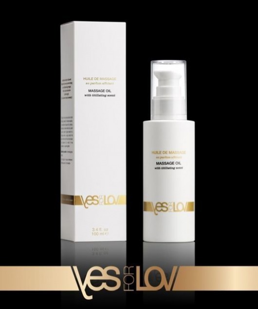 Массажное масло TITILLATING MASSAGE OIL - 100 мл. - YESforLOV - купить с доставкой в Химках