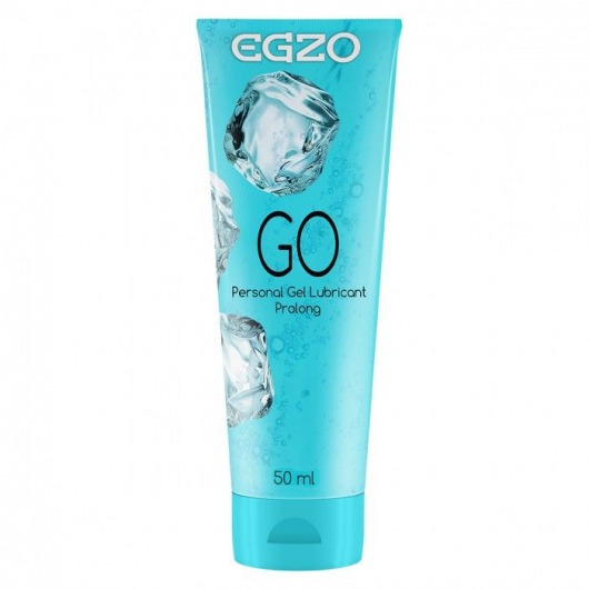 Пролонгирующий лубрикант на водной основе Egzo Go - 50 мл. - EGZO - купить с доставкой в Химках