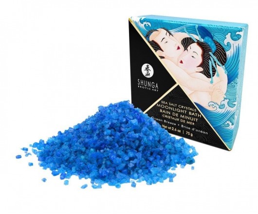 Соль для ванны Bath Salts Ocean Breeze с ароматом морской свежести - 75 гр. -  - Магазин феромонов в Химках