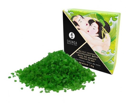Соль для ванны Bath Salts Lotus Flower с ароматом цветков лотоса - 75 гр. -  - Магазин феромонов в Химках