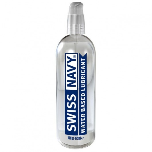 Лубрикант Swiss Navy Water Based Lube на водной основе - 473 мл. - Swiss navy - купить с доставкой в Химках