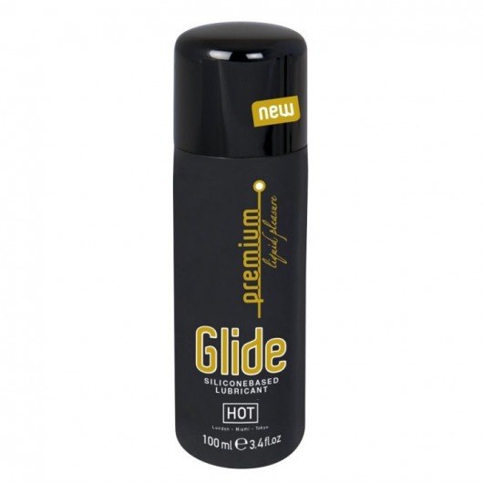 Интимный гель на силиконовой основе Premium Glide - 100 мл. - HOT - купить с доставкой в Химках