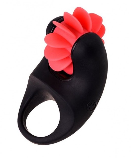 Чёрно-красное эрекционное виброкольцо Erotist - Erotist Adult Toys - в Химках купить с доставкой