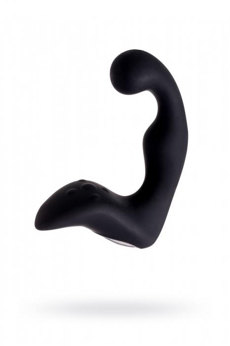Чёрный изогнутый вибростимулятор простаты Erotist - Erotist Adult Toys - в Химках купить с доставкой