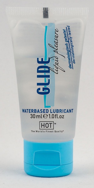 Интимная смазка на водной основе Glide - 30 мл. - HOT - купить с доставкой в Химках
