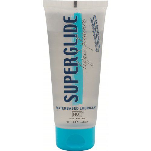 Интимная смазка на водной основе Superglide - 100 мл. - HOT - купить с доставкой в Химках