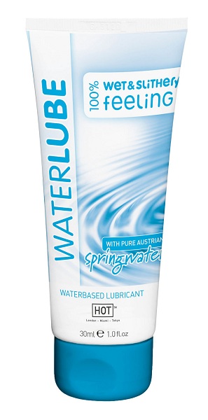 Гель-смазка на основе чистой родниковой воды WaterLube - 30 мл. - HOT - купить с доставкой в Химках