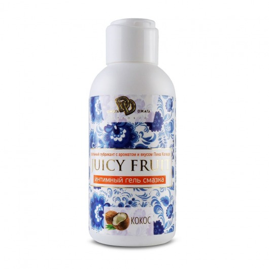Интимный гель на водной основе JUICY FRUIT с ароматом кокоса - 100 мл. - БиоМед - купить с доставкой в Химках