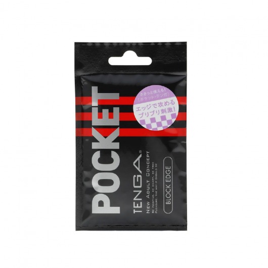 Карманный мастурбатор BLOCK EDGE - Tenga - в Химках купить с доставкой