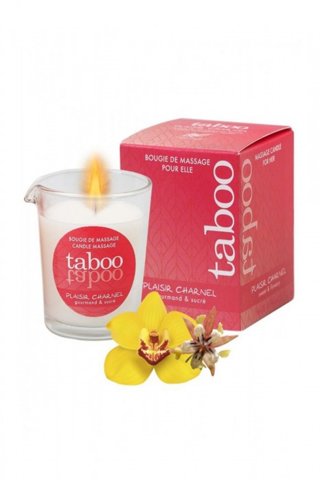 Массажное аромамасло с афродизиаками для женщин RUF Taboo Plaisir charnel - 60 гр. - RUF - купить с доставкой в Химках