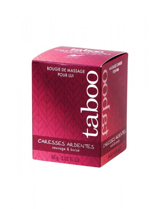 Массажное аромамасло с афродизиаками для мужчин RUF Сaresses ardentes - 60 гр. - RUF - купить с доставкой в Химках